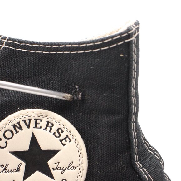 Converse CT All Star Hi Lift 3D Flowers Women's Size 11 Sneakers Black Canvas - Picture 10 of 11